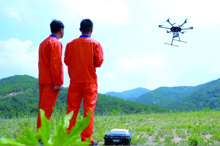 秦淮无人机倾斜摄影巡检拍摄